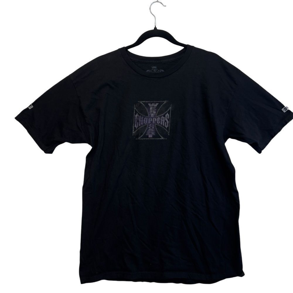 Y2k vintage Large West Coast Chopper graphic t shirt - Picture 9 of 14